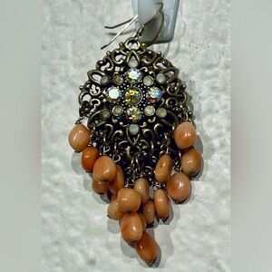 Vintage Ornate Chandelier Earrings